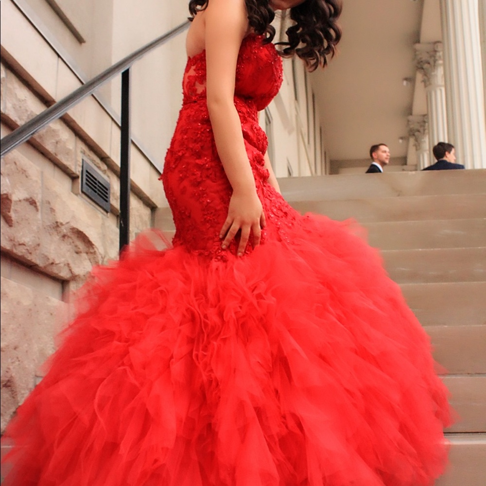 Morilee Mermaid Prom Dress